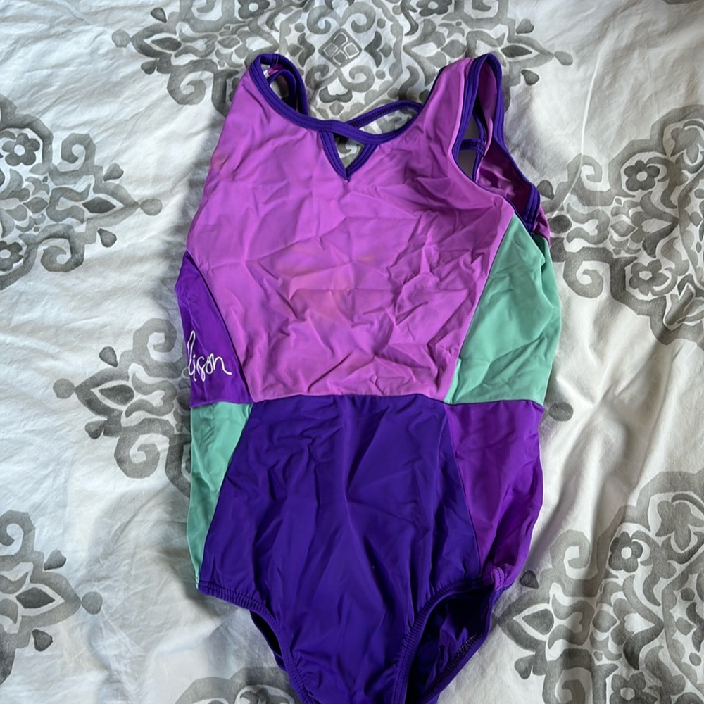 Sylvia P child 10 leotard